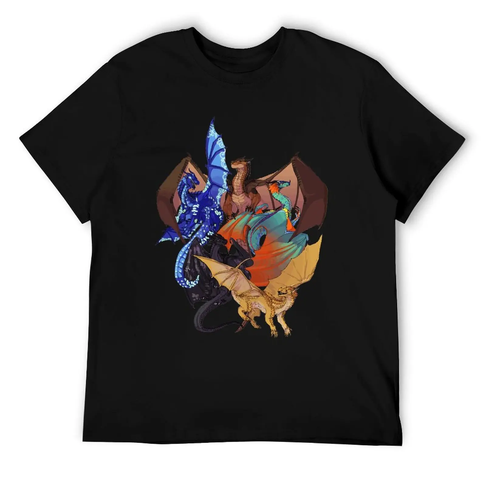 

Glory Fantasy Rainwing Wings Of Fire Gift For T-Shirt black cotton t-shirt plain for man package cotton t shirt pack T-Shirt