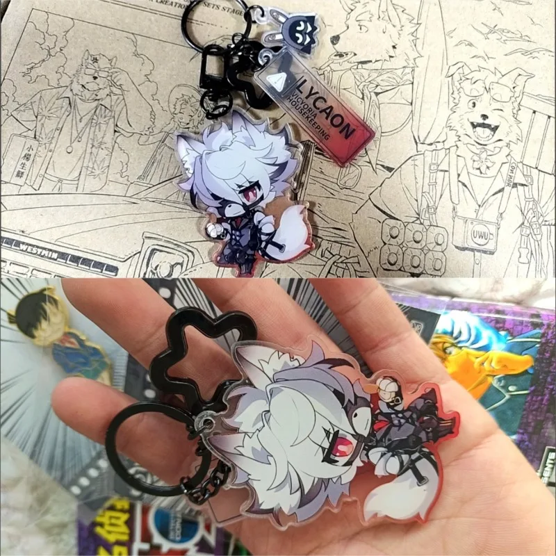 موضة Zenless منطقة صفر فون ليكون النساء الرجال المجوهرات الاكريليك سلاسل المفاتيح شخصيات مفتاح سلسلة تأثيري اكسسوارات الهدايا #3