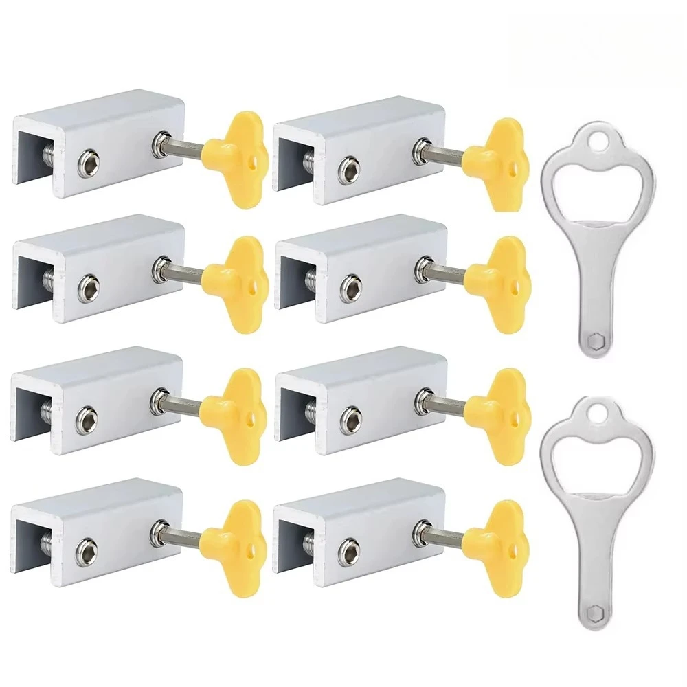 Sliding Sash Stopper Cabinet Locks Straps Doors Security Anti-theft Lock Window Sliding Door Baby Kids Child Safety Doors Lock