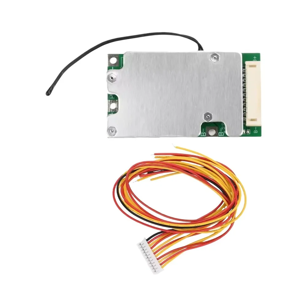 36V 30A Lithium For Battery Protection Board 10S FR-4 Aluminum Alloy For E-Bike Scooter Power Tool DIY Project With Heat Dissipa