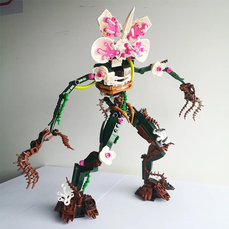 

Конструктор MOC Movie Strange Chomper Orchid Monsters, 419 деталей, развивающая игрушка для детей, украшение