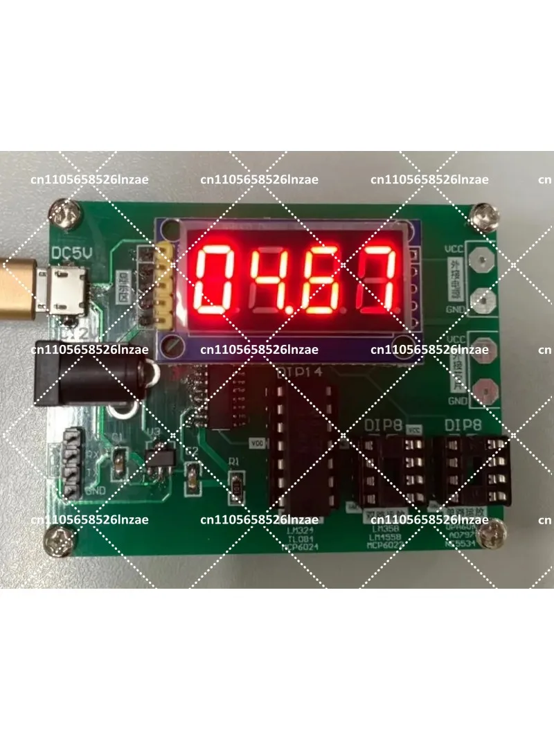 Operational Amplifier Static Current Tester for Matching OPA2604, OPA627, LME49720