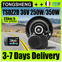 Ebike Kit Tongsheng TSDZ2 TSDZ2B 36V 250W 350W Mid Motor TSDZ8 48V 750W VLCD5 DFL11 Electric Bicycle Ebike Conversion Kit