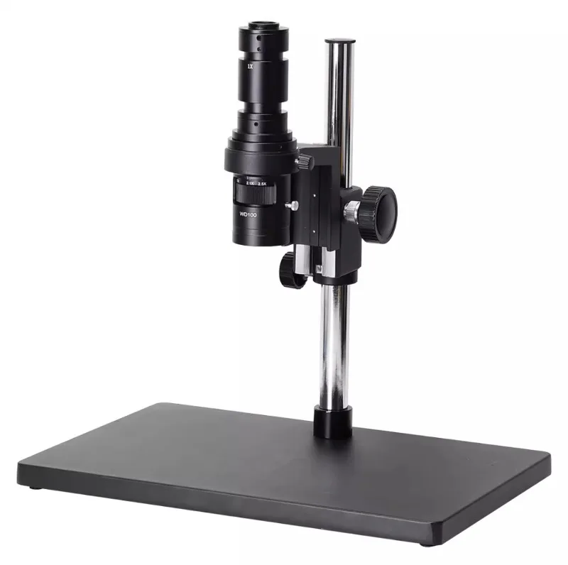 HAYEAR/HYO XDS-10AC Single tube High Definition Electron Microscope Zoom Vision Depth of Field Industrial Camera Lens Bracket