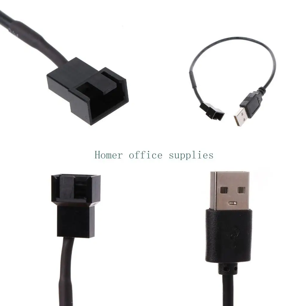 

K43B 22AWG USB2.0 до 3 /4-контактный PWM 5V USB-рукавши