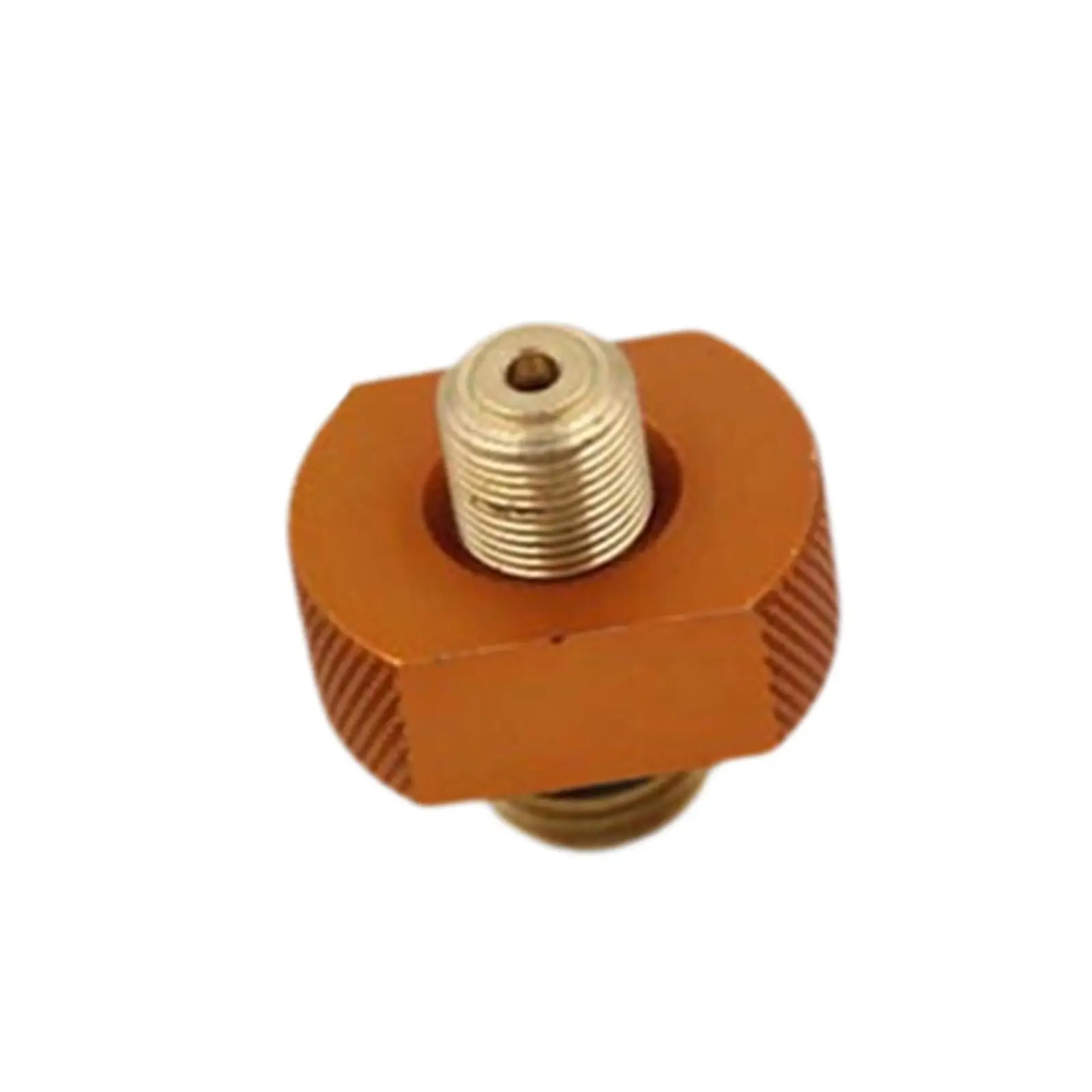 Copper Outdoor Camping Furnace Adaptor Split Type Gas Cylinder Converter Adapter for Portable Camping Stove