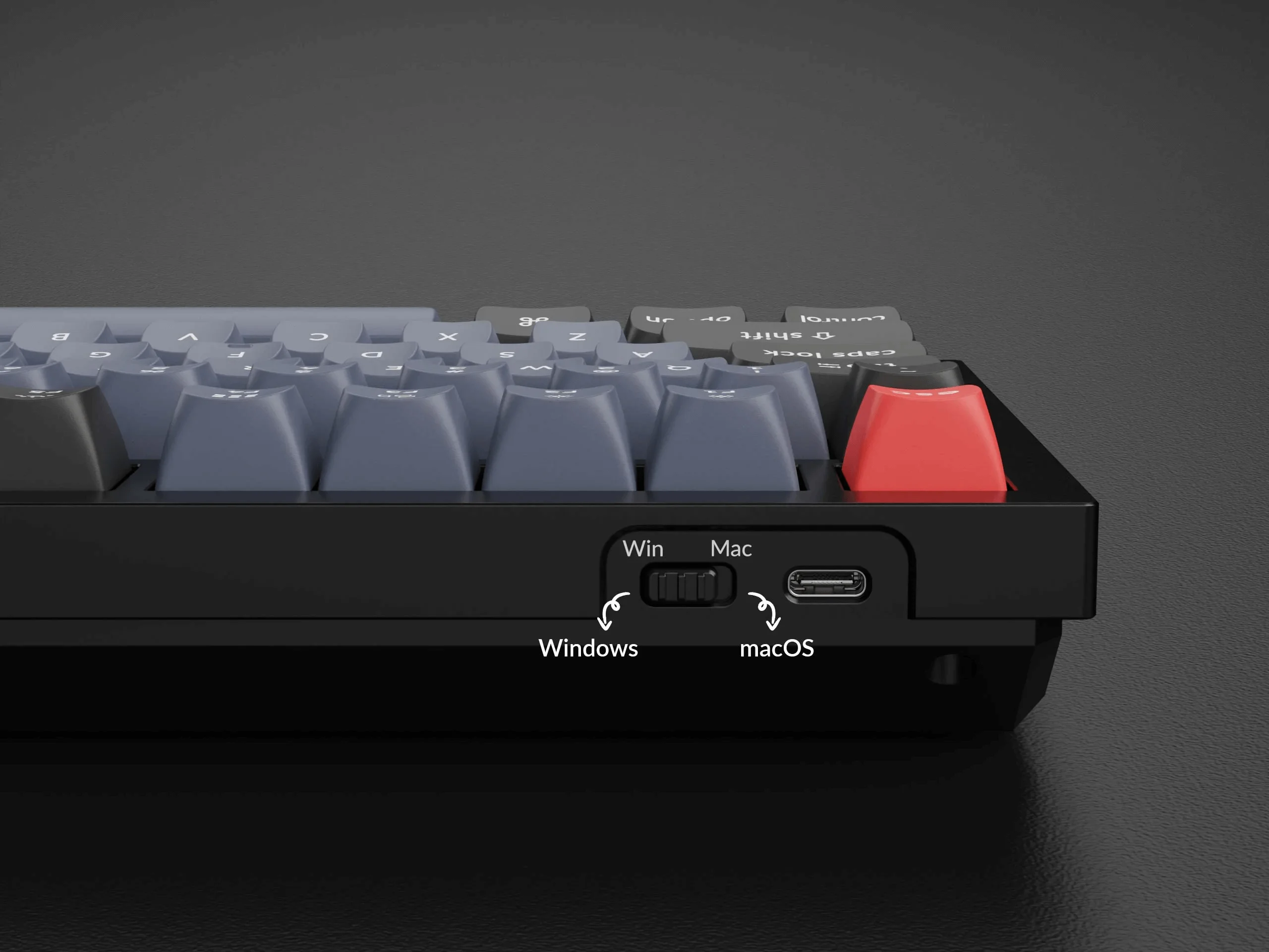 Imagem -02 - Keychron Totalmente Montado Teclado Mecânico Personalizado Gateron g Pro Switch Double-shot Osa Pbt Keycaps Qmk q6 Knob 100 Layout