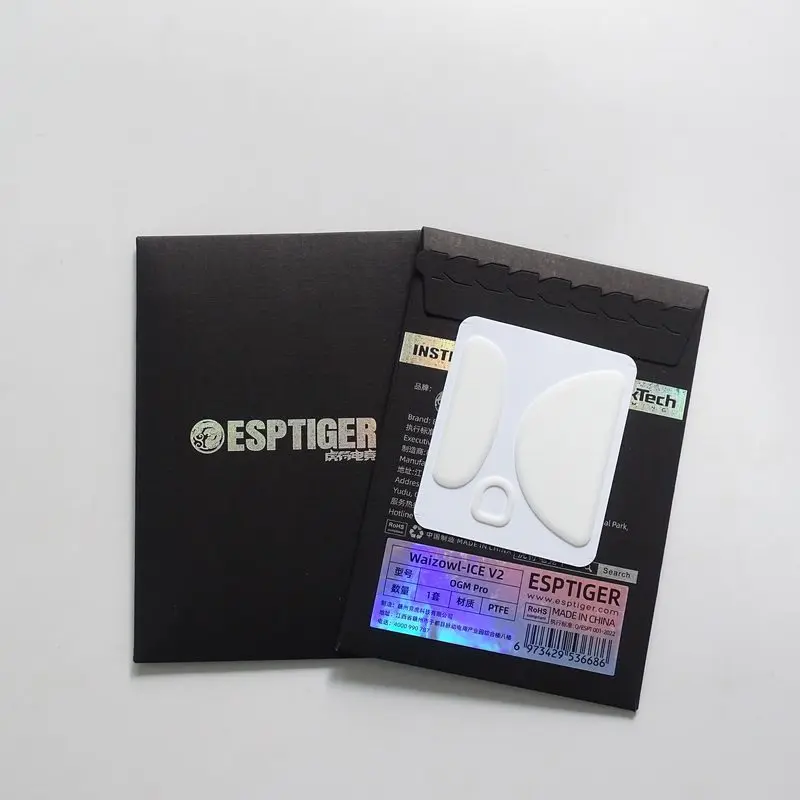ESPTIGER ICE Mouse Skates for WAIZOWL OGM Pro Smooth Glide Replacement Gaming Mouse Feet