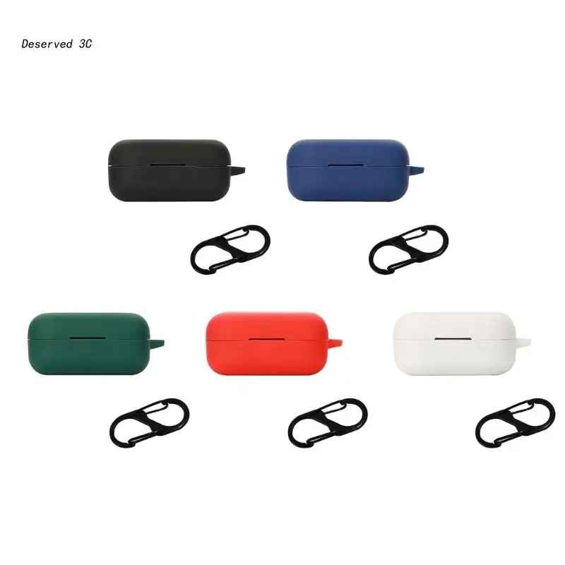 Compatible for realme Buds Air 3S Shockproof Wireless Earphone Sleeve Impact-resistant Housing Antidust Washable Silicone Cover