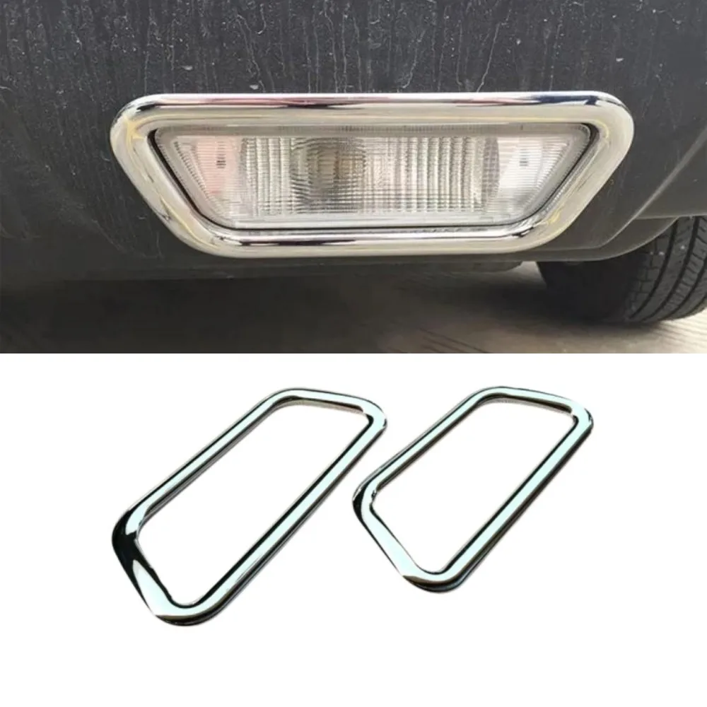 

Car Rear Brake Light Cover Trim ABS Chrome Exterior Styling Accessories For Nissan X-Trail X Trail XTrail T31 2008 2009-2013