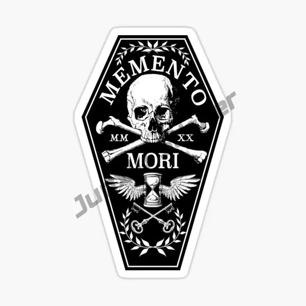 Memento Mori Stickers for Room Anime Car Kid Window Decor Wall Cute Art Laptop Living Room Bumper Home Water Bottles stickers