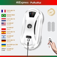 PuRuiKai Home Window Cleaning Robot Smart Window Glass Vacuum Cleaner One-key Glass Wall Cleaning Machine