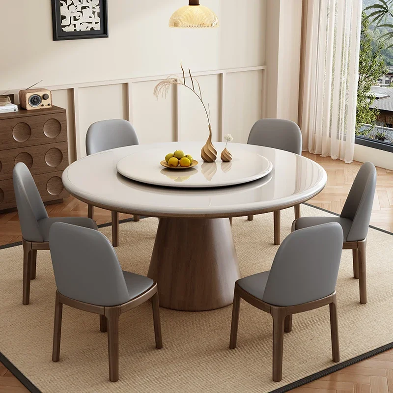 # Center Decorations Dining Table White Small Space Modern Luxury Dining Table Round Living Room Tavolino Da Salotto Furniture