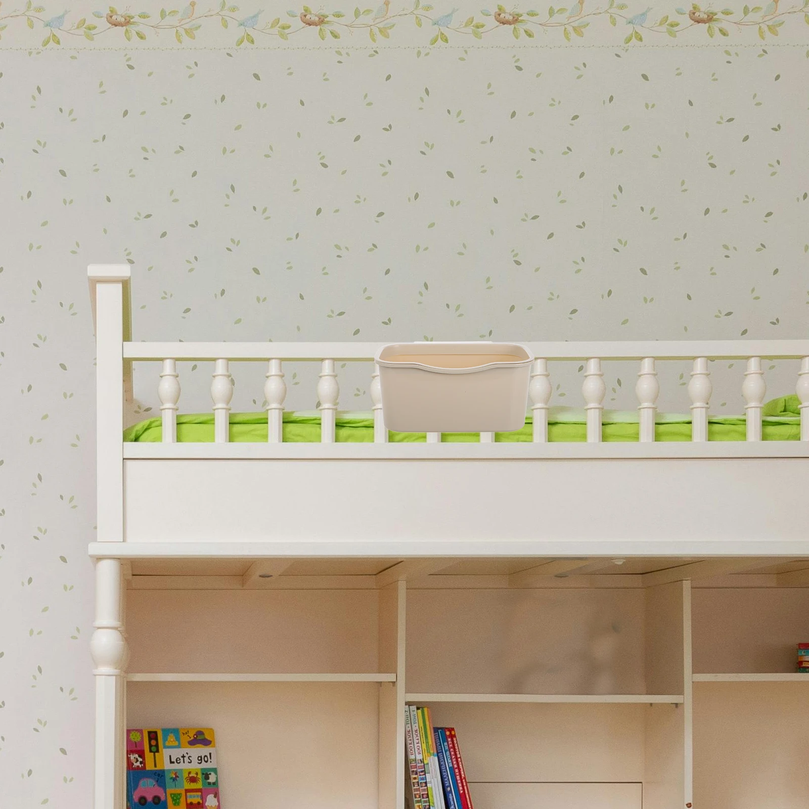 

Bedside Shelf Basket Hamper for Nursery Clothes Pocket Laundry Baskets Shower Storage