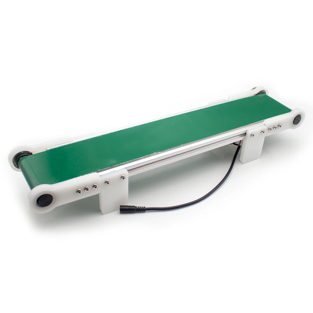 Small Desktop Conveyor Belt With Photoelectric Counter Mini Production Line Conveyor Auto Frictional Force Experiment Device