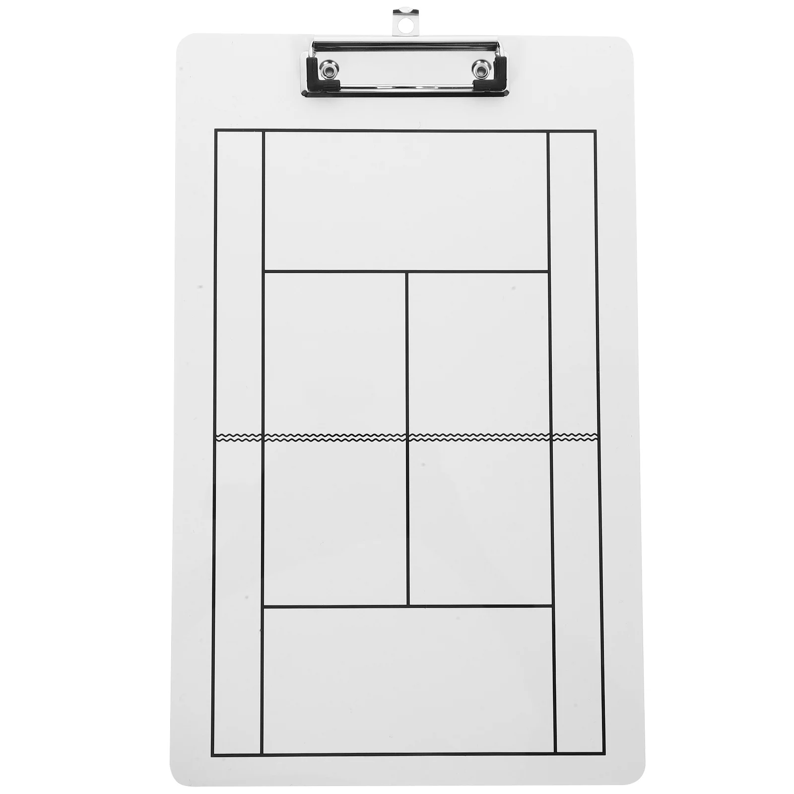 

Tennis Strategy Board Nonmagnetic PVC Erasable Tennis Coaching Clipboard Competition Board for Coaches Coaches Used Clipboard