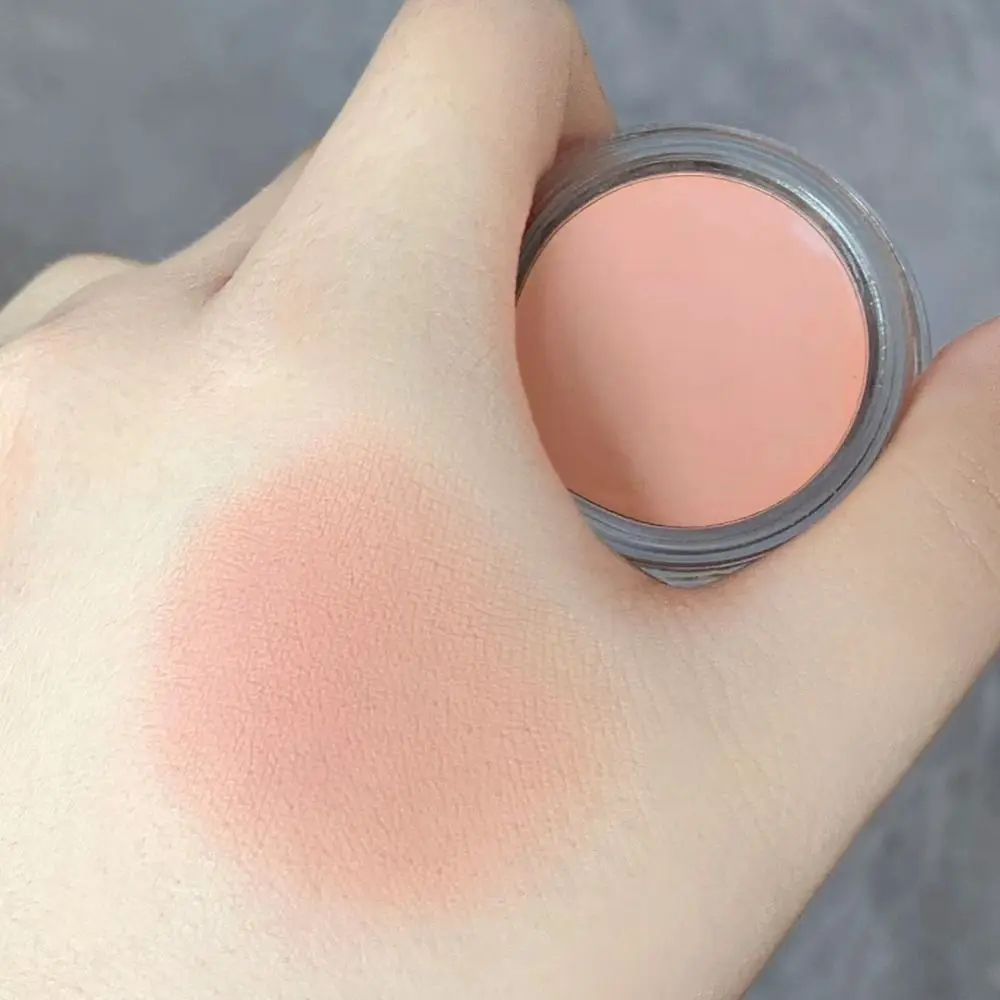 Fard à paupières crème mate violet fumé, hydratant, purée de pommes de terre, crème lisse et monochrome, correcteur pour les yeux pour femmes