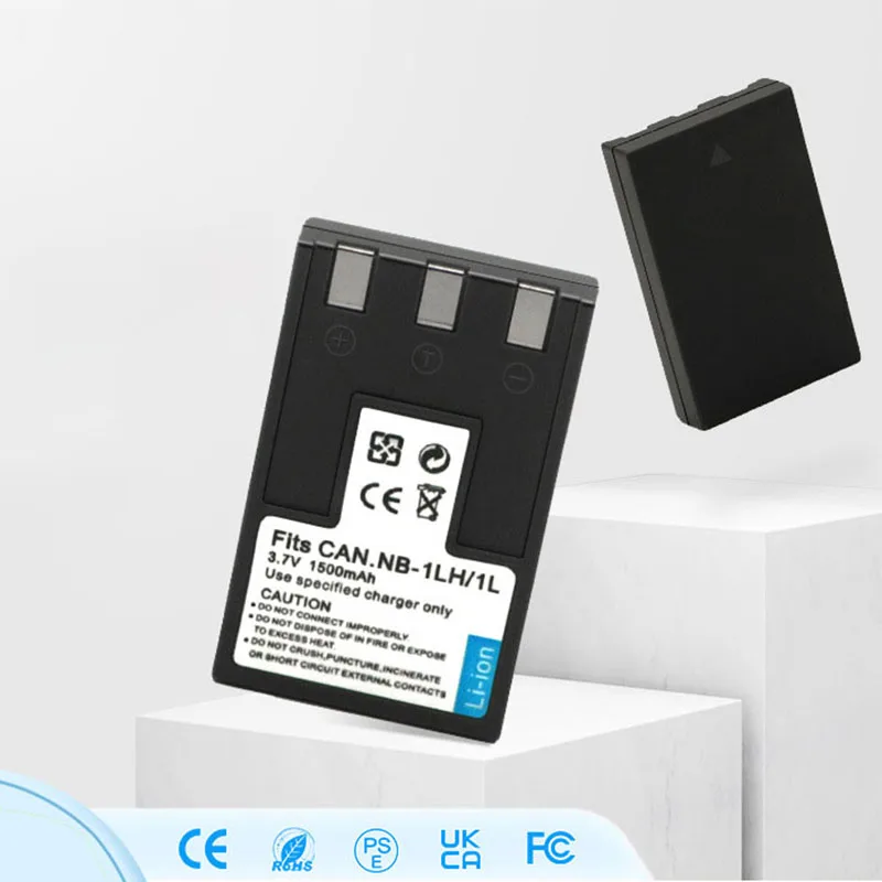 Akumulator 1500mAh NB-1L NB-1LH do aparatów Canon IXUS 200a 300 400 430 V2 V3 IXY 200 450 PowerShot S110 S300 — zdjęcie produktu 3