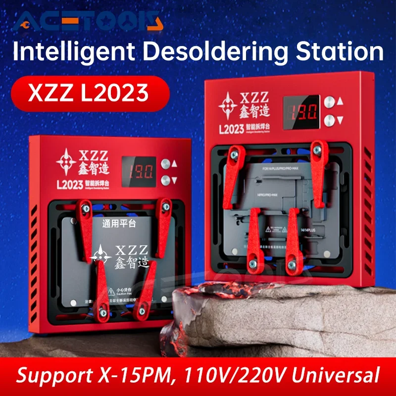 XZZ L2023 Intelligent Preheating Desoldering Station for IPhone 11-15Series Android CPU IC BGA Heating Desoldering Station Tool