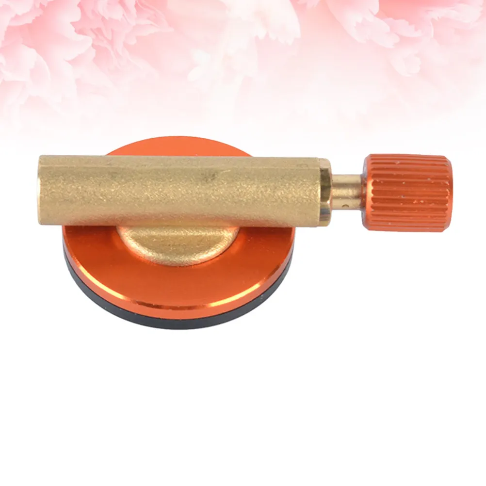 Flat Cylinder Gas Stove Valve Outdoor Camping Adjustable Gas Control Flame Regulator for Picnic Bbq Red Heavy Duty