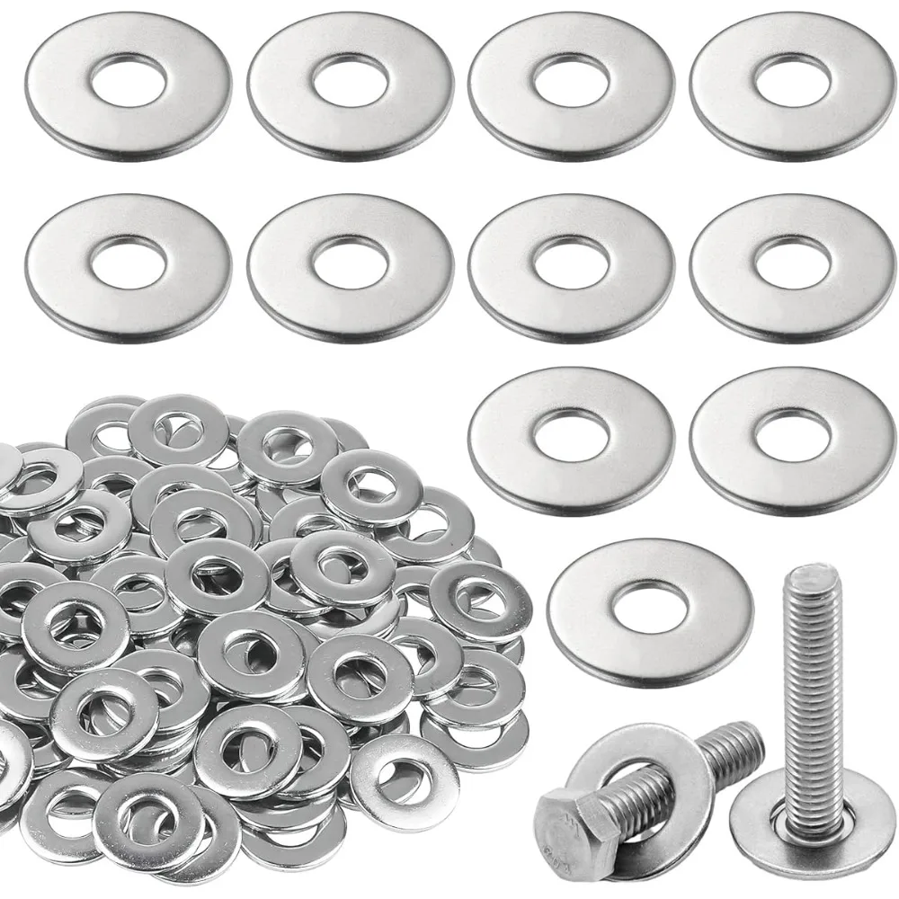 Uxcell M8 Copper Flat Washers – 60-Pack, 8mm ID X 14mm OD X 1mm Thick – Corrosion-Resistant, For Electrical, Automotive, Plumbing & Outdoor Use