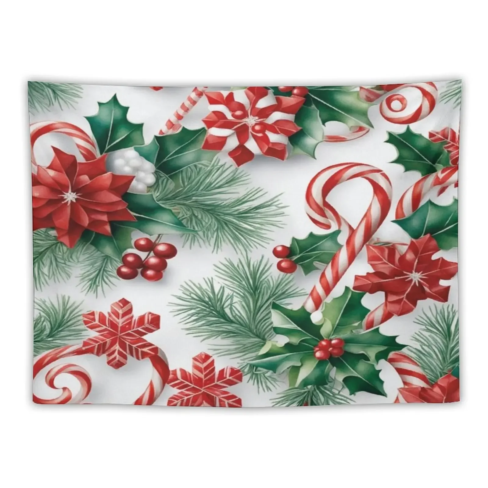 

Christmas Patterns Home Living Colorful Stylish Tapestry House Decoration Wall Art Tapestry