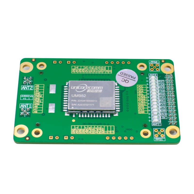 UM982 EVB RTK Board High precision positioning GNSS board GPS BD Galileo Glonass Antenna Receiver Board