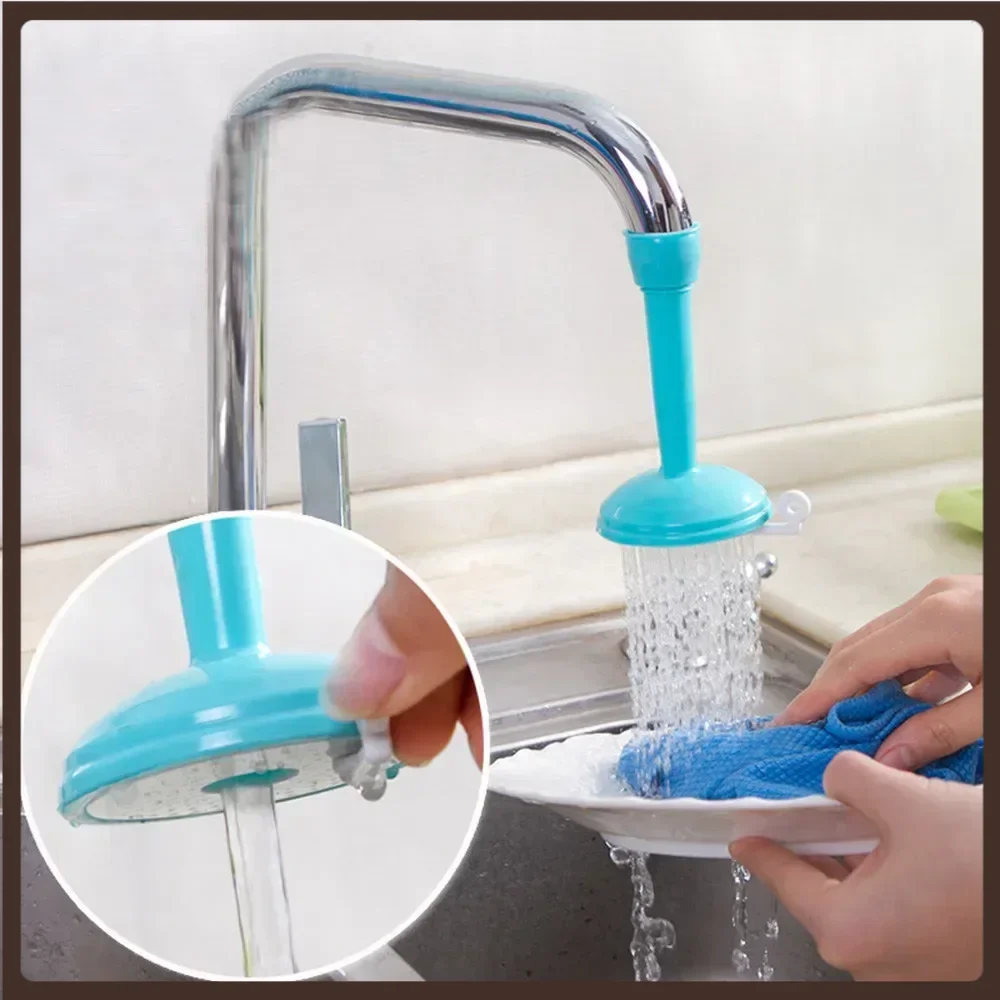 Kitchen Swivel Water Saving Faucet Aerator Diffuser Faucet Filter Connector  Nozzle Tap Connector Popular Blue