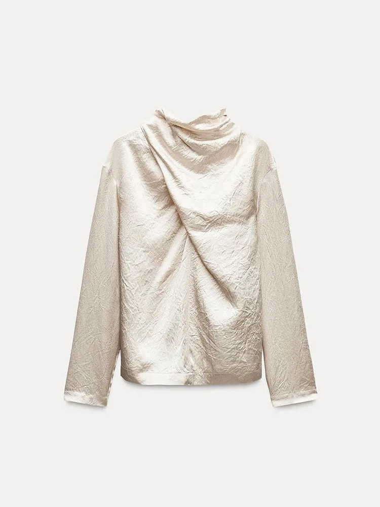 

Новое поступление, осенние женские складные брюки и рабочие брюки, комплект из футболки, длинная застежка-молния све, модная рабочая одежда