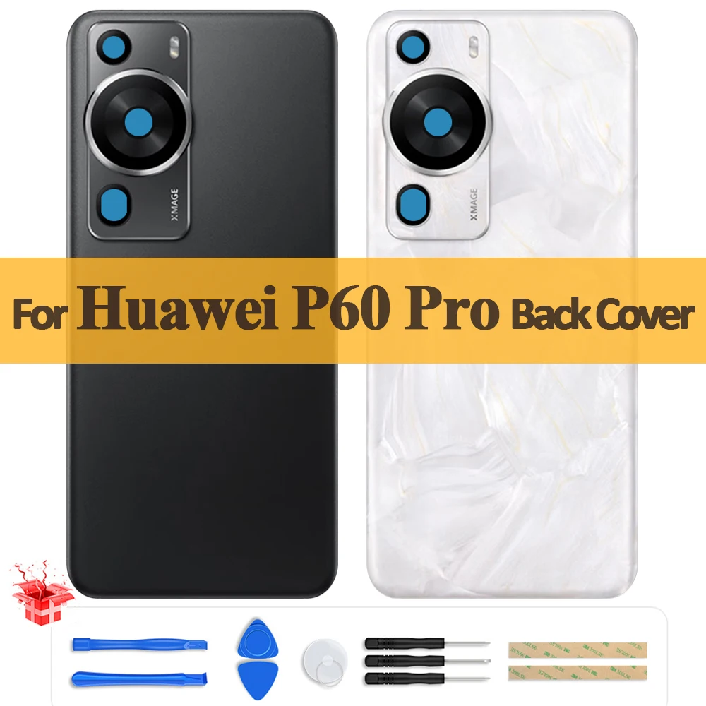 

AAA+ Back Cover For Huawei P60 Pro Battery Cover MNA-AL00 MNA-LX9 Rear Door Housing Back Case With Camera Lens Replacement Parts