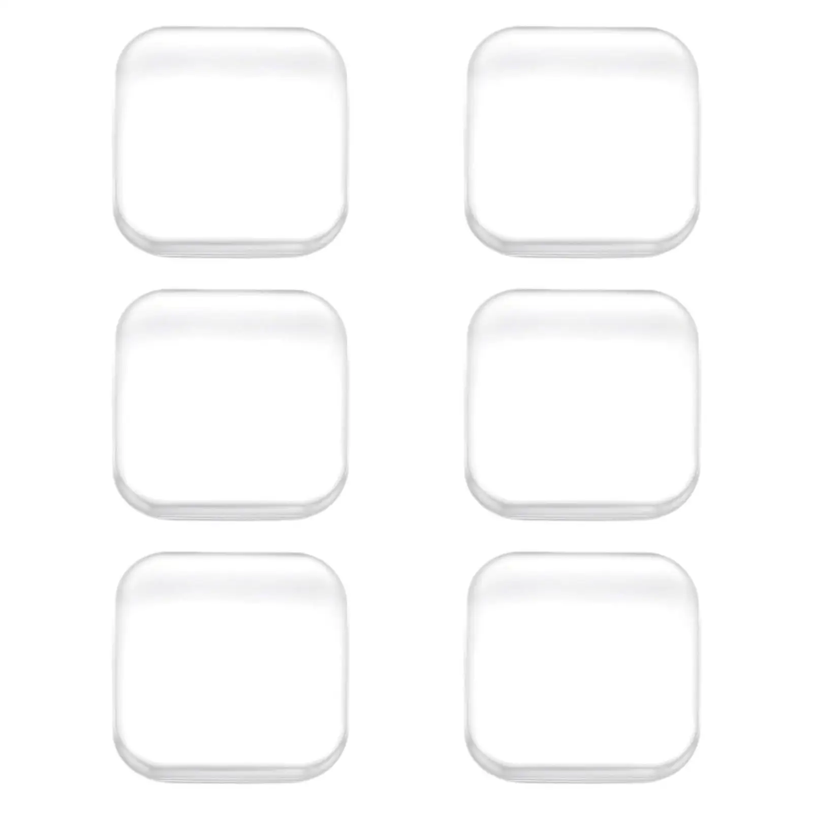 6Pcs 도어 스토퍼 벽 보호대 냉장고 가정용 도어