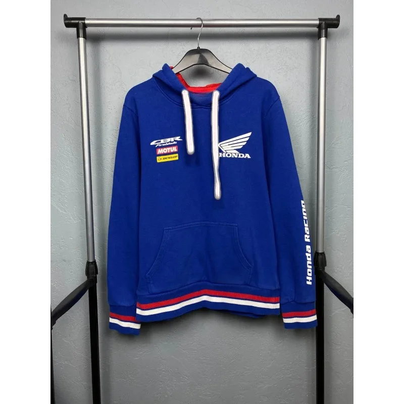 

Honda Factory Racing Team Gold Wing Men's and Women's Autumn and Winter Hoodies Fashion Sports Pullovers