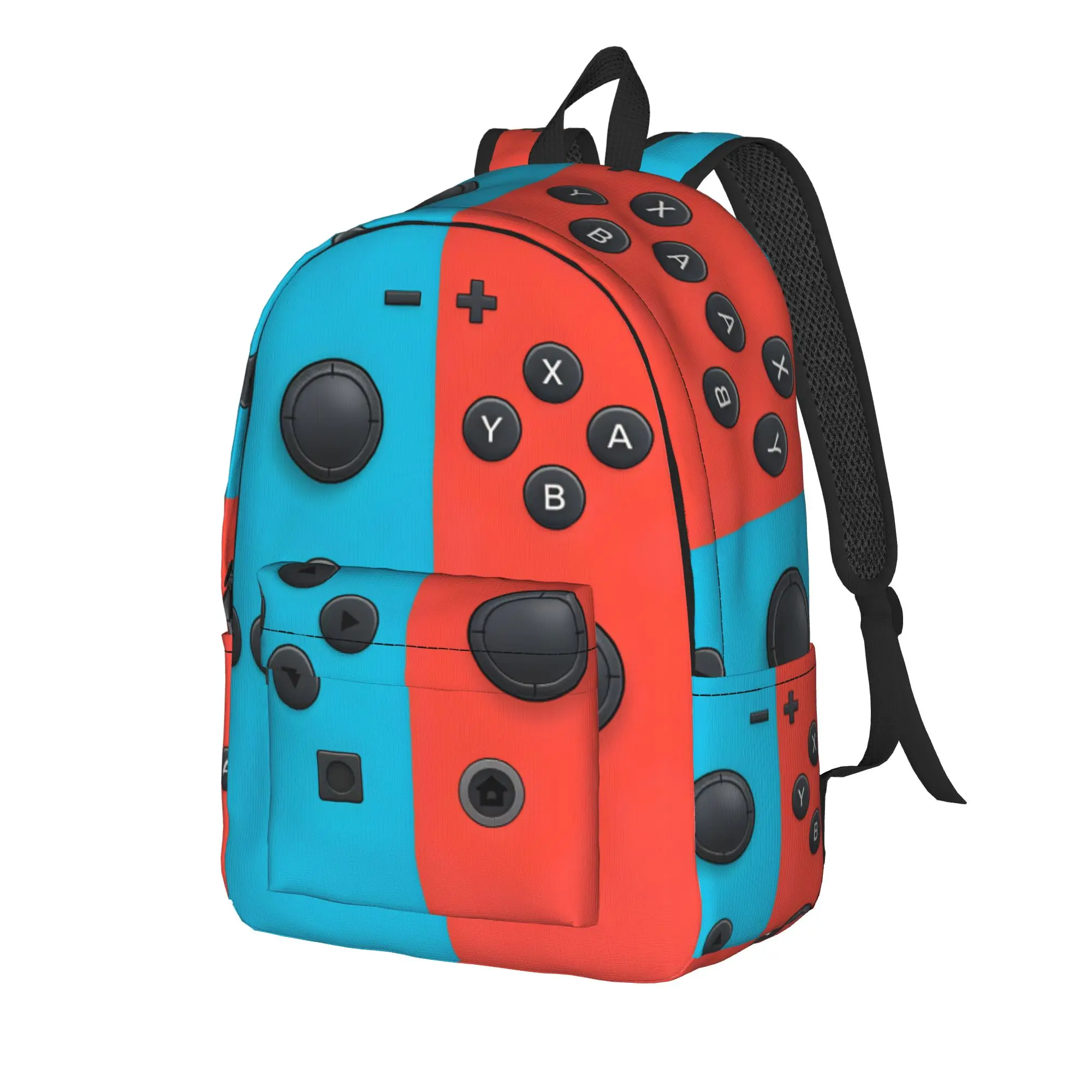 Simple Games Console Toiletries Backpack  Travel Backpacks Student Design Large School Bags Casual Rucksack