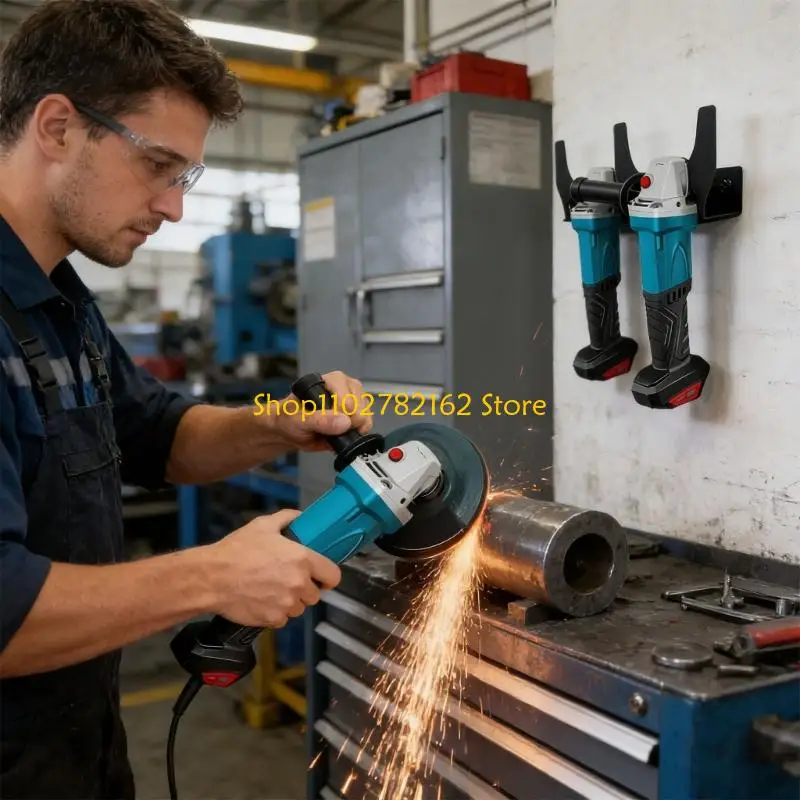 

547B 4 strong Steel Wall Fixtures For Cutters Sanders And Handheld Equipment