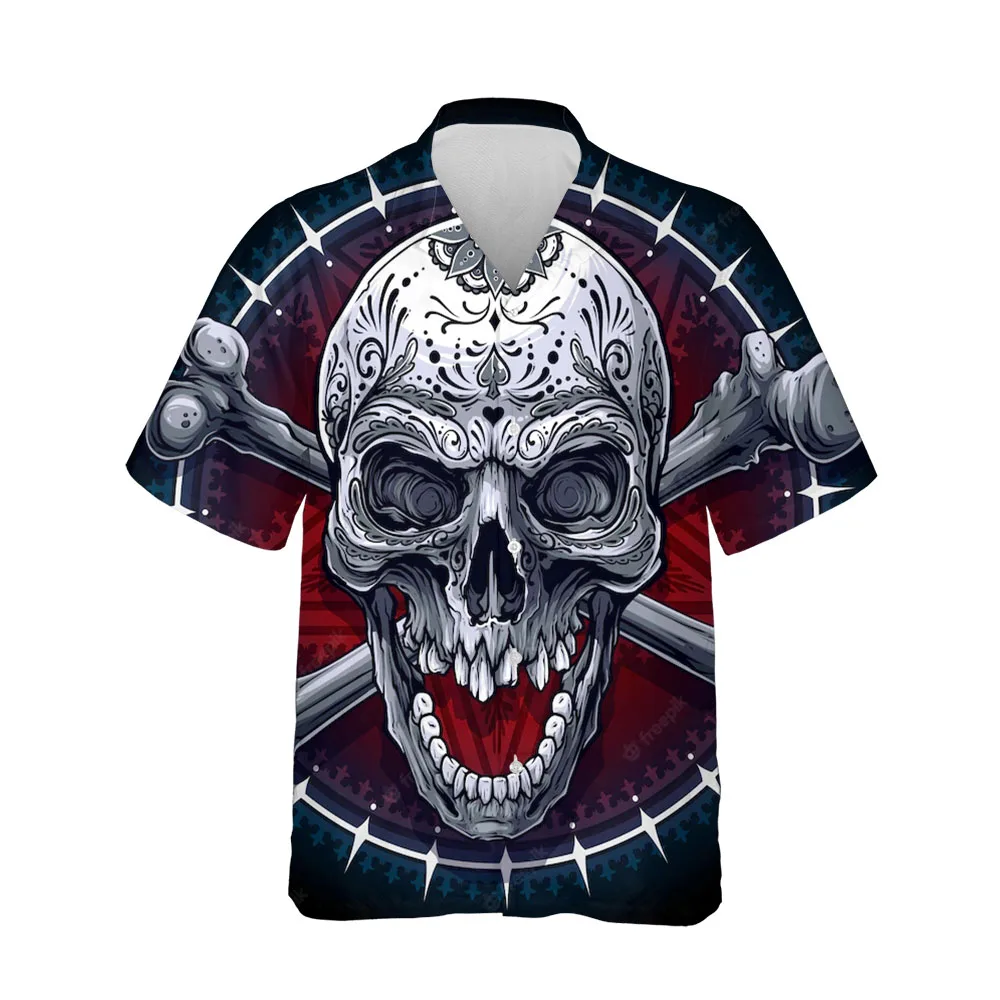 

Jumeast 3D Gothic Clothes Halloween Festival Clothing Men Shirt Casual Oversized Streetwear Shirts For Men Comfortable Blouses