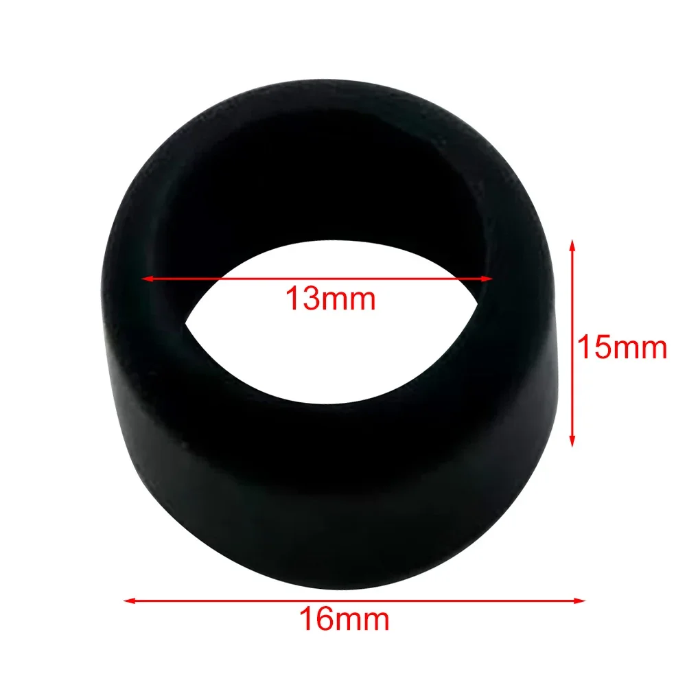 Rubber Protective Boot For Impact Driver Heads 14in Hex Design To Prevent Wear & Tear Suitable For 1/4 Hex Bits