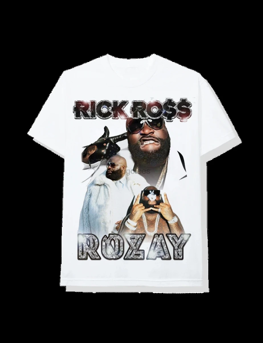 Camiseta VINTAGE RETRO blanca RICK ROSS ROZAY