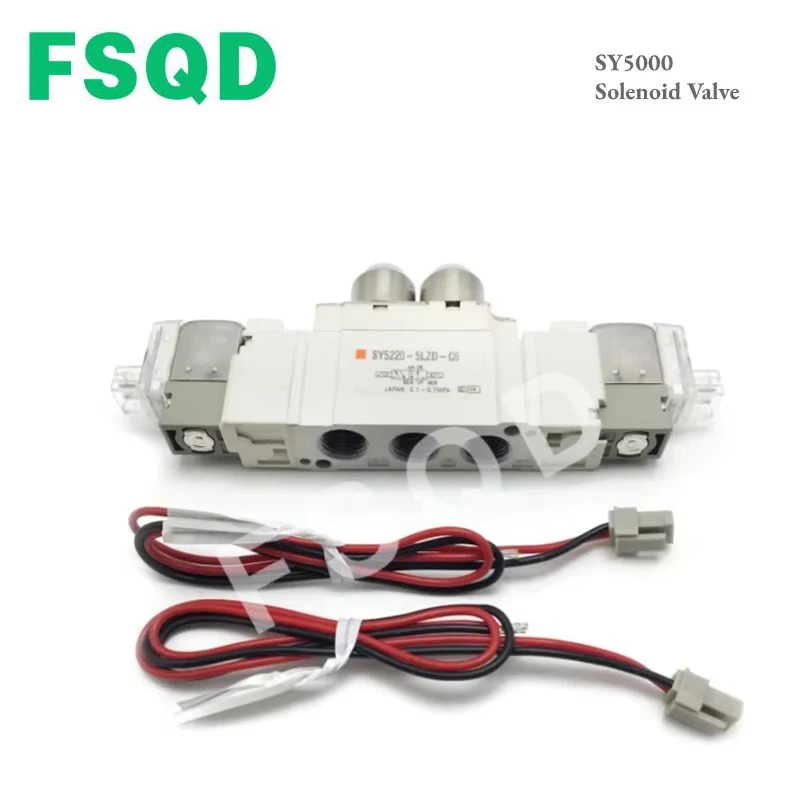 SY5120 SY5220 SY5320 SY5420 SY5520-3LZD 4LZD 5LZD 6LZD 3LZE 4LZE 5LZE-C4 C6 C8 válvula solenoide SY5000