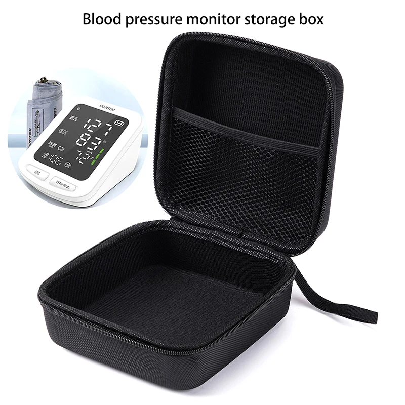 Hard Shell Blood Pressure Monitor Case – Shock-Resistant Protective Storage Bag for Electronic BP Meter