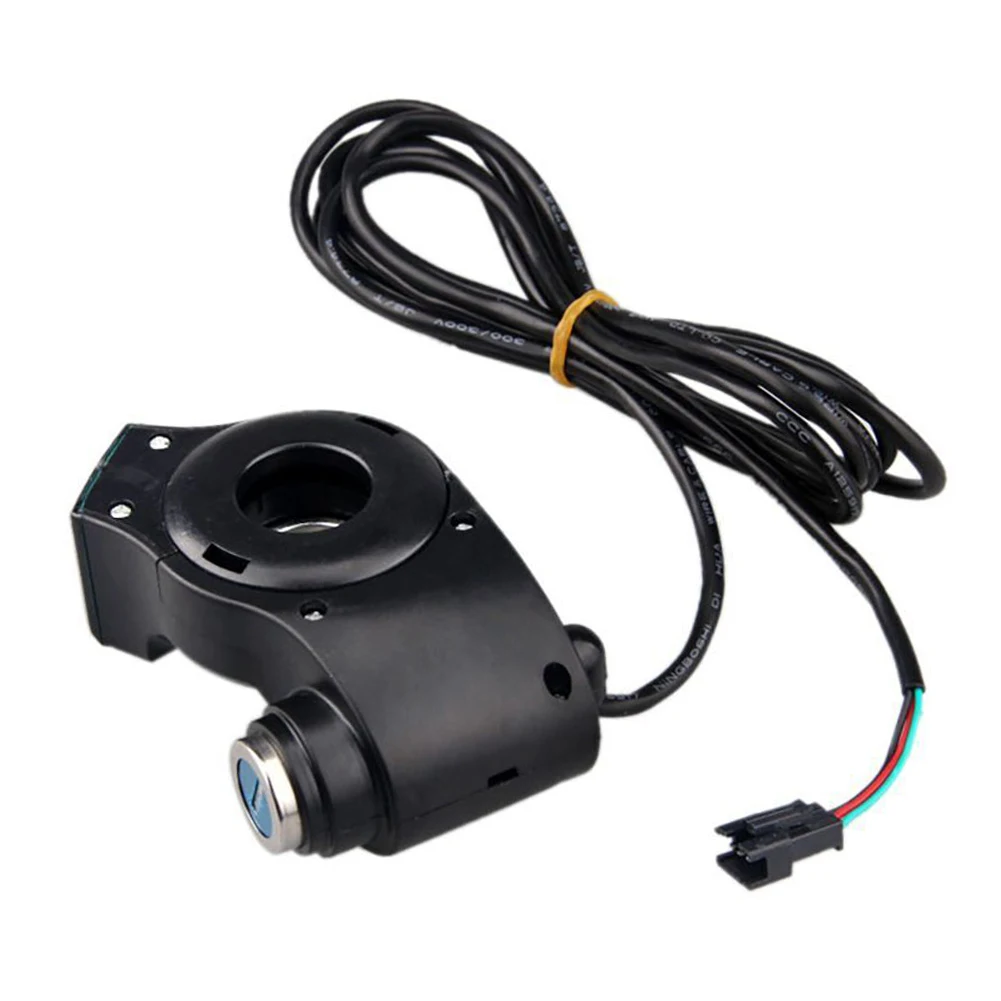 

Power Switch Lock Battery Lock 24-72V Throttle Display Thumb Throttle Ebike Scooter 12V~84V Universal High Performance