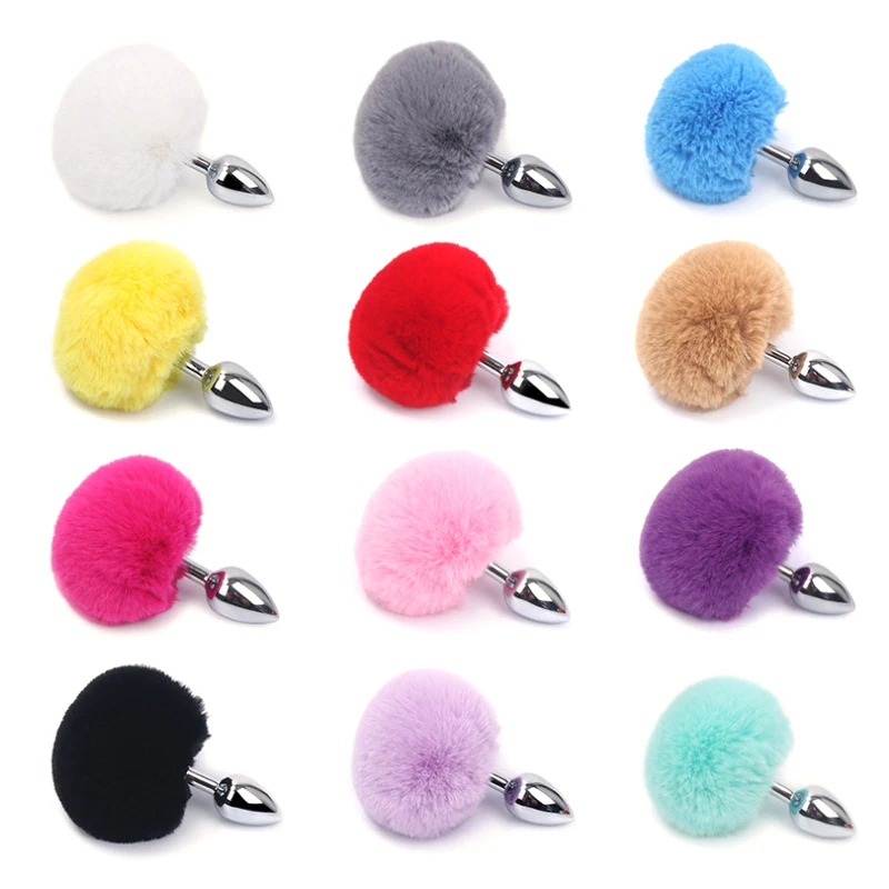 1 قطعة ، BDSM متعددة الألوان ذيل الثعلب المكونات الشرج ، ذيل أرنب بعقب المكونات ، لعب الأدوار متعة الكبار ، الرجال والنساء الجنس ل #3