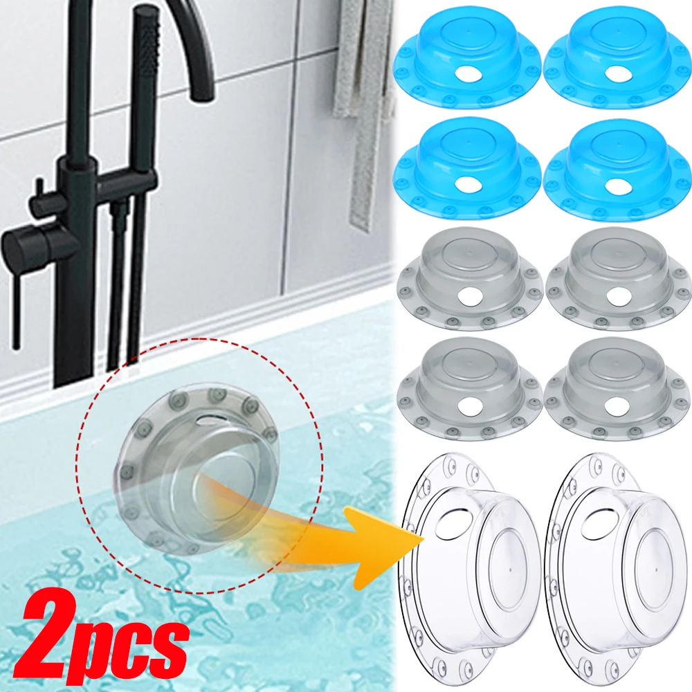 Bath Overflow Drain Cover Anti-spill Stopper Water Stop Plug Tub Home Bathroom Accessories Baby Shower Wash Basin Drain Block