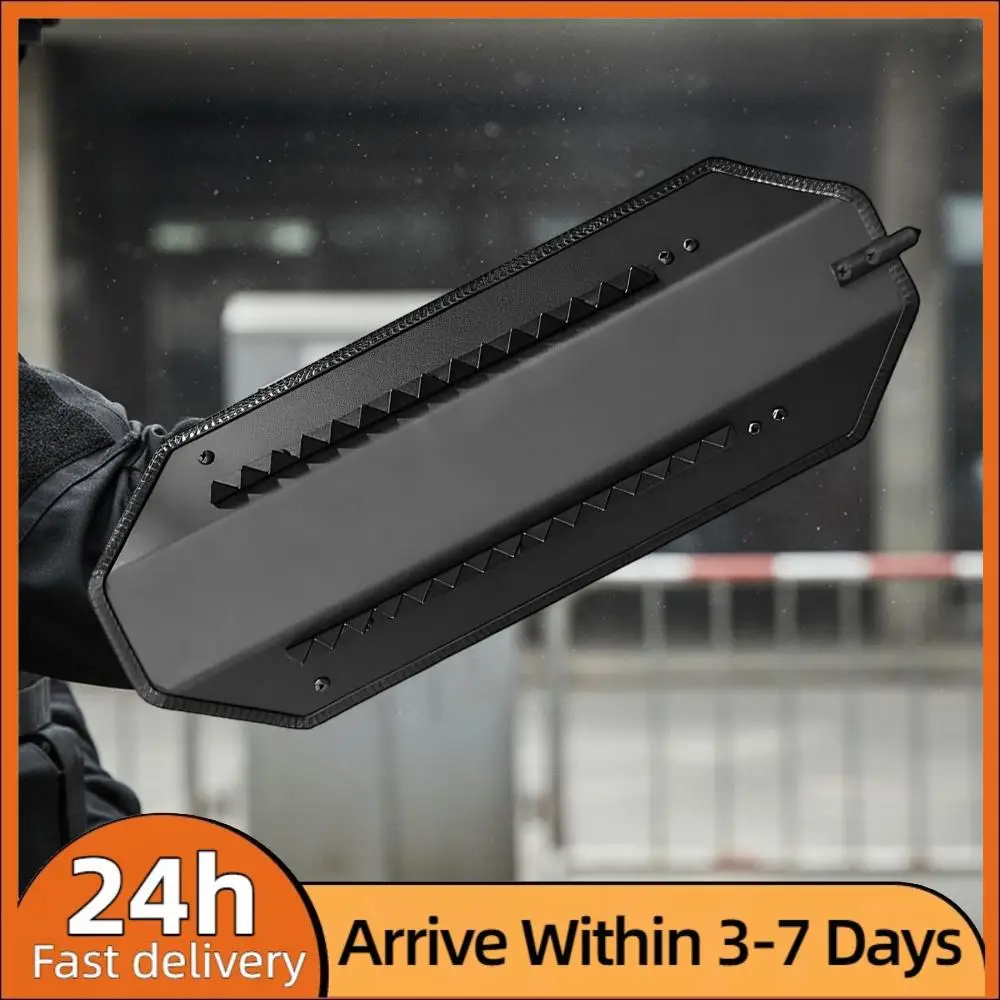 

Aluminum Alloy Multifunctional Metal Arm Shield Self-defence Arm Type Anti-Riot Shield for School Mall Company