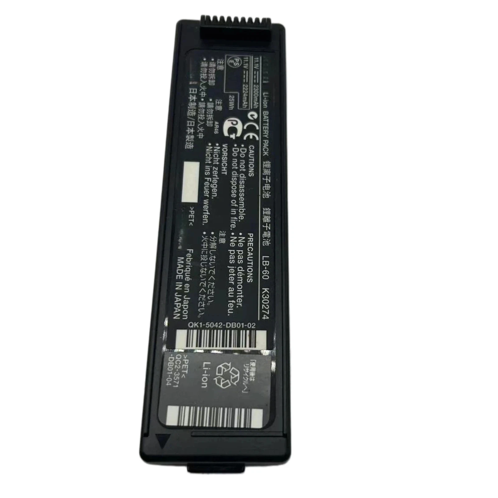 

Battery Fits For Canon K30274 LB-60 Printer Parts PIXMA