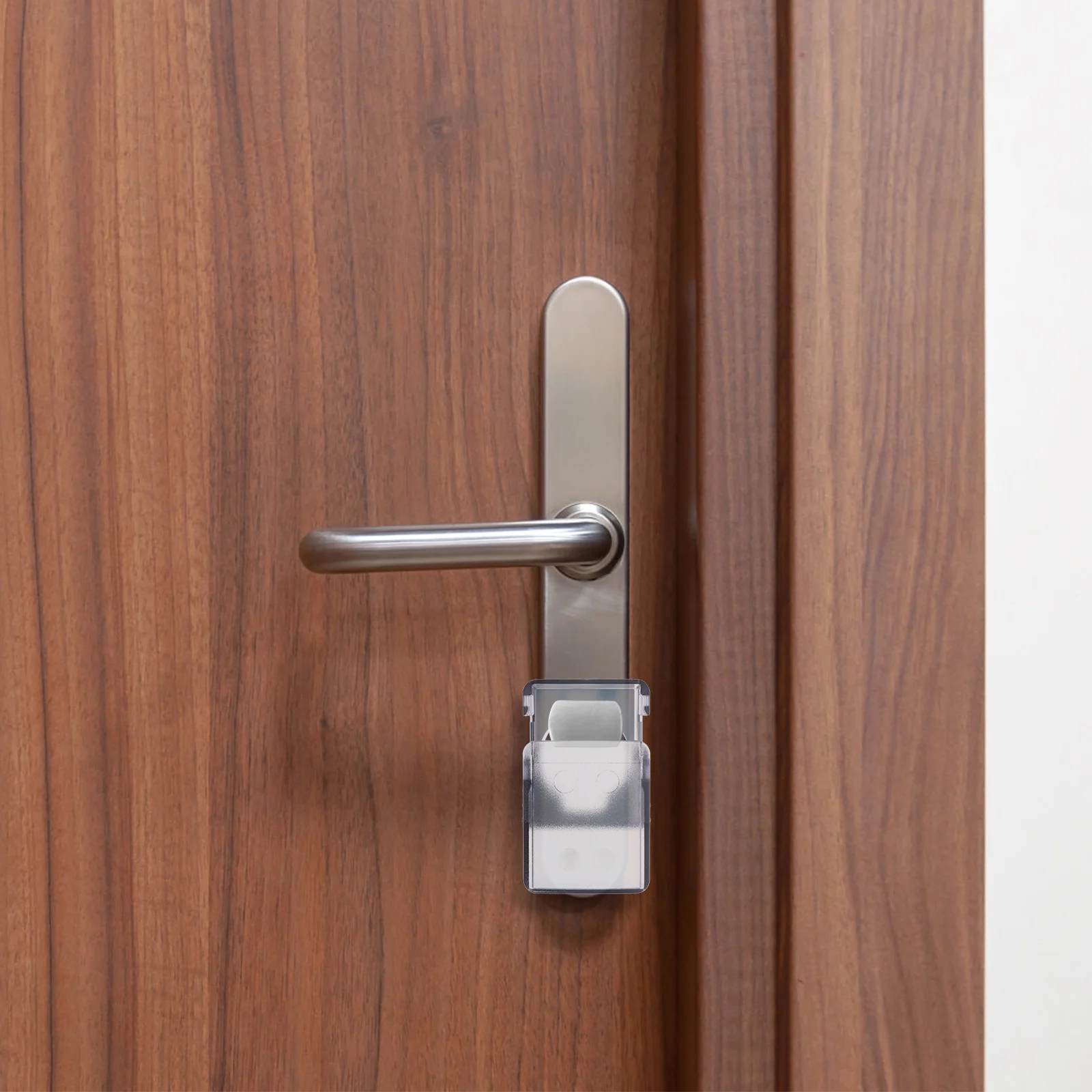 

Door Lock Safety Cover for Kids - Child Proof Door Handle Lock Cover to Prevent Accidental Locking in Households with Toddlers