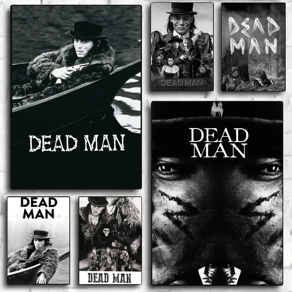 classic movie D-Dead Man-N Poster Minimalist Wall Sticker for Cafe Office Bar Home Decor and Gift