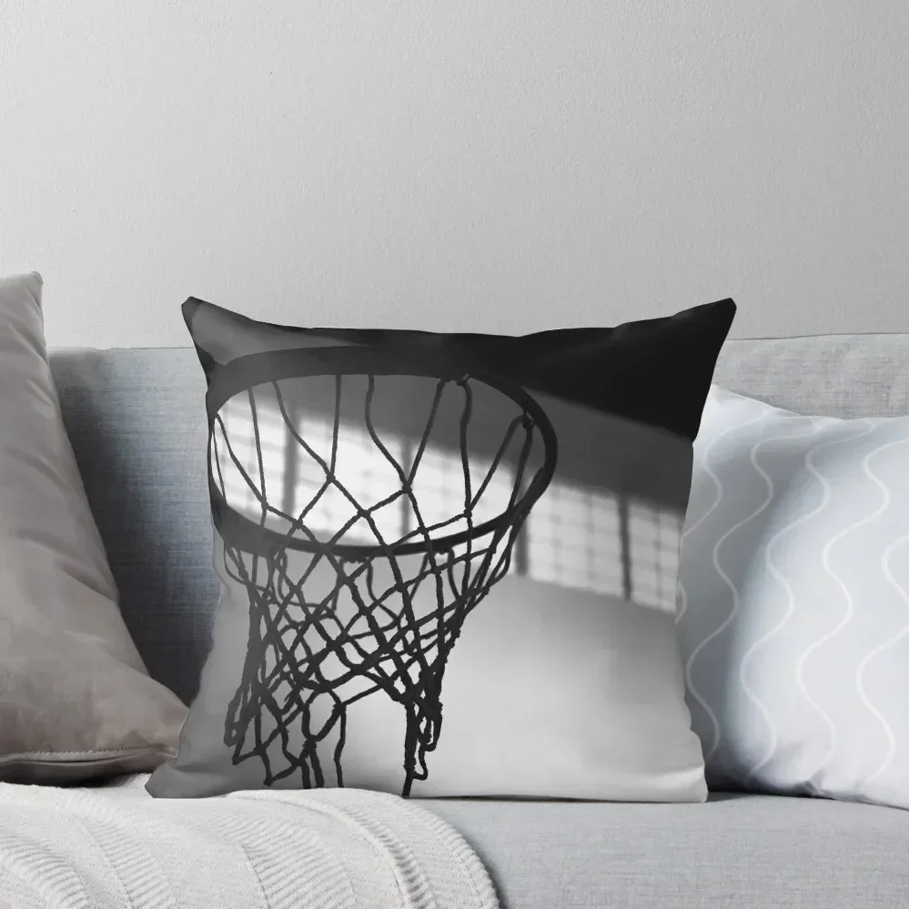 Basketball Hoop Silhouette Throw Pillow Pillow Decor christmas pillow case