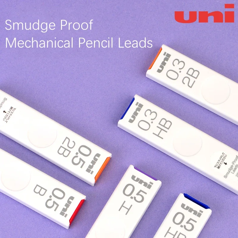 

Smudge Proof Mechanical Pencil Leads UL-S More Dark Lead HB B 2B 0.3/0.5/0.7/0.9mm Student Stationery Supplies