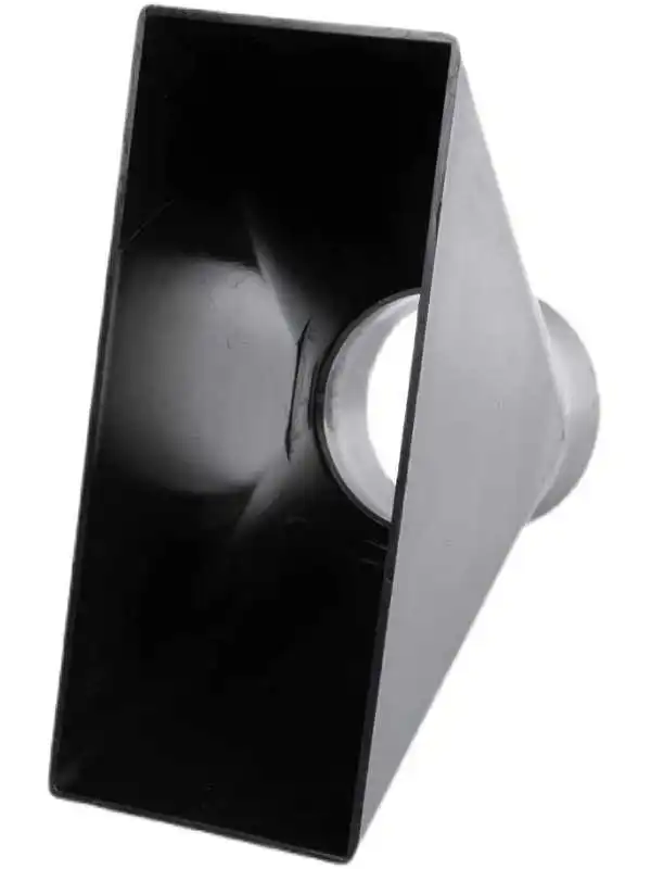 Dust Collector Suction Port Rectangular Funnel Shape Suction Mouth Industrial Vacuum Cleaner Dust Collector Vacuum Accessories
