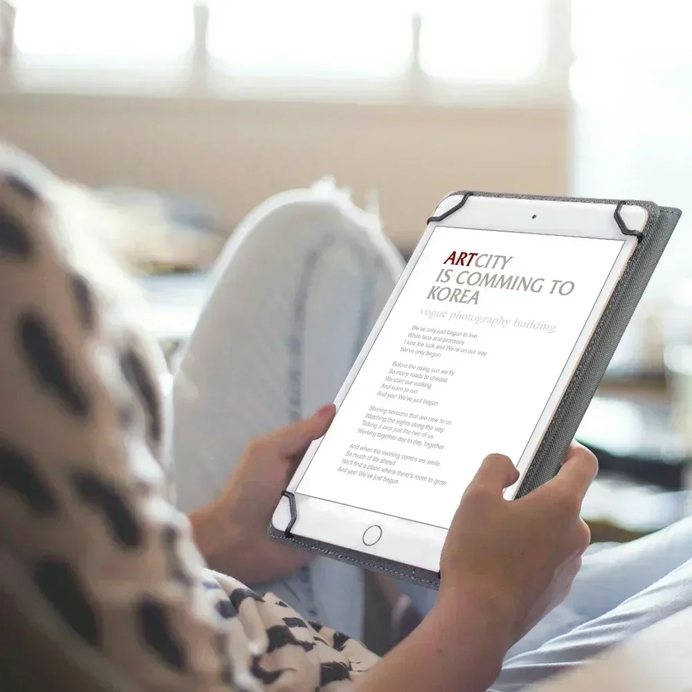 Universal 10 "tablet caso capa de couro do plutônio para 7 8 9 10.2 10.5 10.9 11 Polegada para ipad ar 1 2 3 4 tablet caso para ipad samsung